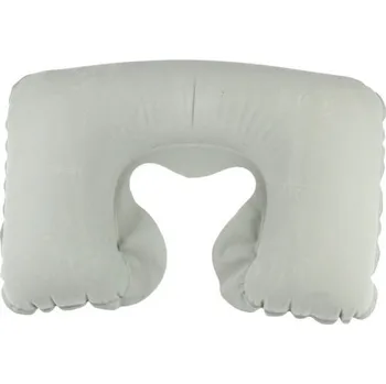 Dekorativní polštářek Nafukovací polštář za krk J929 šedá