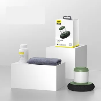 Autokosmetika Lešticí sada na auto zelená