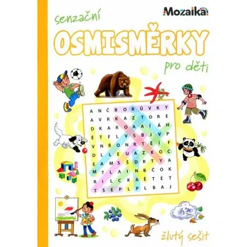 Bystrá hlava Mozaika-Senzační osmisměrky pro děti - žlutý sešit