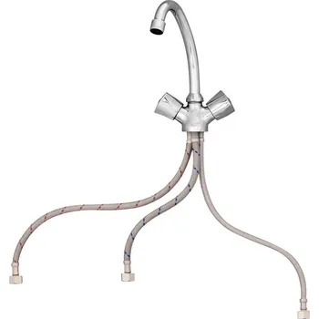 Vodovodní baterie Slim Zásobníková stojanková beztlaková baterie, 22 cm , HABAT018