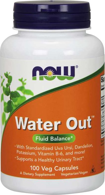 NOW Water Out™ (odvodnění), 100 rostlinných kapslí
