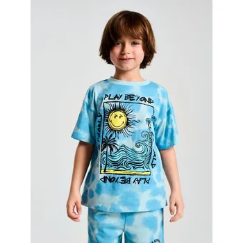 Sinsay - Tričko SmileyWorld® - modrá - 269DZ-56X - 269DZ-56X-98