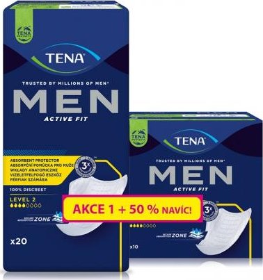 TENA Men Level 2 +50% navíc 30 ks