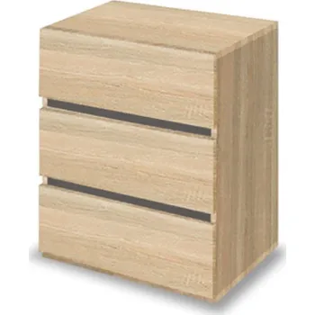 Šatní skříň Kontejnerek skříňka KK2 | 50 cm | sonoma