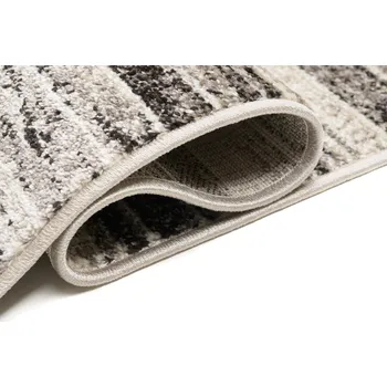 Koberec Běhoun na míru PETRA - abstrakt 6 - béžový/hnědý Rozměr koberce: 70 cm