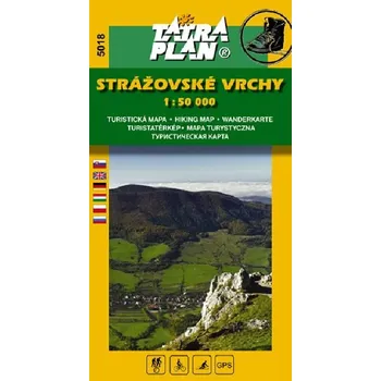 Strážovské vrchy - mapa Tatraplan 1:50 000 číslo 5018 - Tatraplan