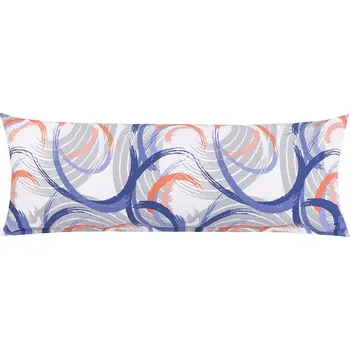 Povlak na dekorativní polštářek POVLAK na relaxační polštář KREP Modrá,Růžová,Šedá BX1001338 - 45x120 cm
