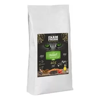 Krmivo pro kočku Farm Fresh Cat Adult Insect Grain Free 5kg
