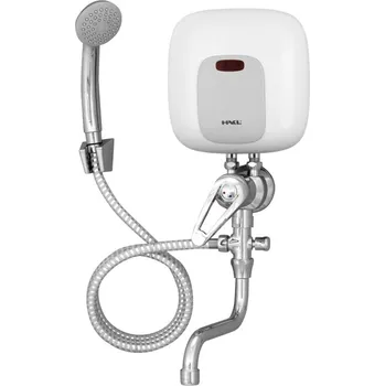 Bojler Hakl PL Průtokový ohřívač s nástěnnou vanovou beztlakovou baterií, 5,5kW, 18/150cm IconicLine , HA26PLSET155