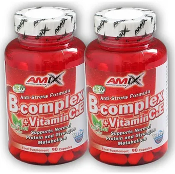 2x B-Complex + Vitamin C + Vitamin E 90kapslí