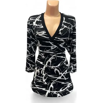 Halenka černá i prodloužená ČERTA, Barva Černá, Velikost XXL52, Materiál 96% Viskoza 4% Lycra