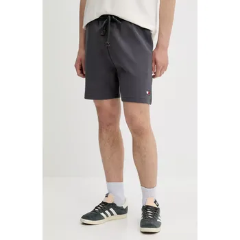 Pánské kraťasy Kraťasy Tommy Jeans pánské, šedá barva, DM0DM21370 90X, vel. XL