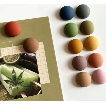 Dekorativní magnet Kulatý magnet | magnetky 10 ks - 10ks mixA