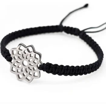 Náramek Maj šperky Náramek s mandalou Barva: Černá, Velikost: Dámská