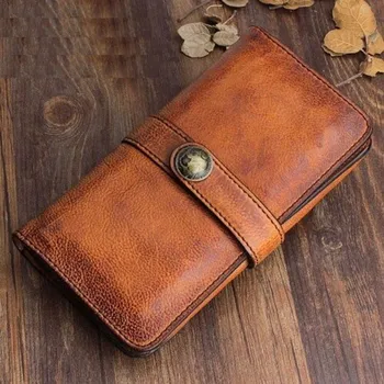 Peněženka Pánská kožená peněženka velká M663