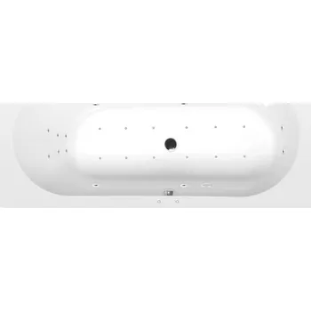 Polysan ASTRA B hydromasážní vana, 165x75x48cm, Attraction Hydro-Air, chrom, 32611.4010