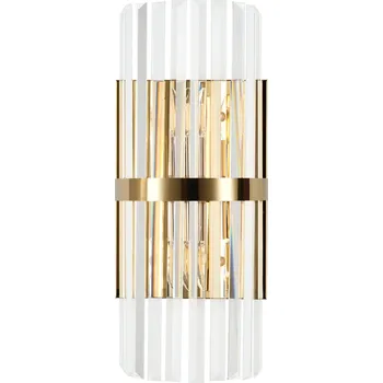 Nástěnné svítidlo Nástěnné svítidlo glamour GLITTER zlaté 50 cm moderní do obýváku a ložnice Step into Design