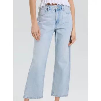 Dámské džíny Sinsay - Rovné zkrácené džíny - modrá - 819DB-05J - 819DB-05J-34