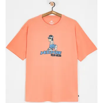 Pánské tričko Nike SB Dunk Dog (apricot agate) L, oranžová