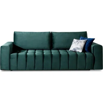 Pohovka Rozkládací pohovka GRAHAMIA 03, zelená látka +možnost VÝNOSU + vyzvednutí ZDARMA