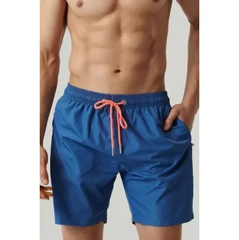 Pánské plavky Pánské plavky Atlantic KMB-223 Modrá XL