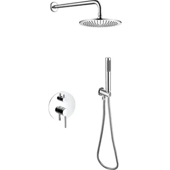 Sprchový set Besco Podomítkový sprchový komplet Decco I / Illusion I PSK CR Chrom