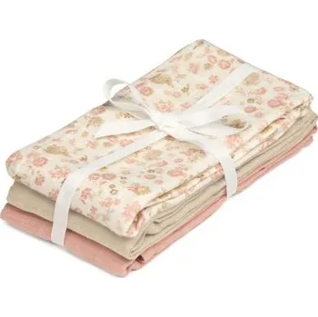 látková plena Cam Cam Copenhagen Mušelínové pleny GOTS, 3 ks - Augusta