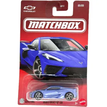 auto na autodráhu Matchbox Chevrolet 2020 Corvette C8