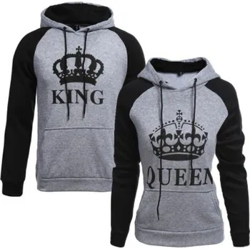 Pánská mikina KING AND QUEEN - Mikiny pro zadané M XS