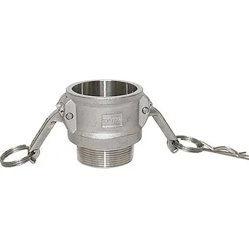 Rychlospojka KAMLOK typ B - samice s vnějším závitem G 6", SS nerez ocel KOVAZ KAMLOK 600B.SS