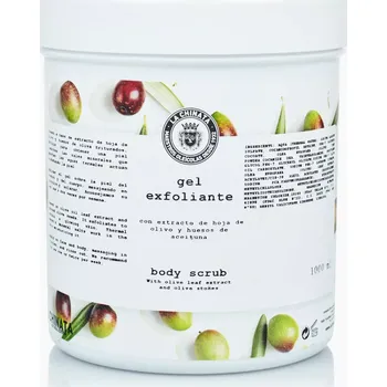 Rostlinný olej LA CHINATA Peelingový Gel 1 L S Extra Panenským Olivovým Olejem