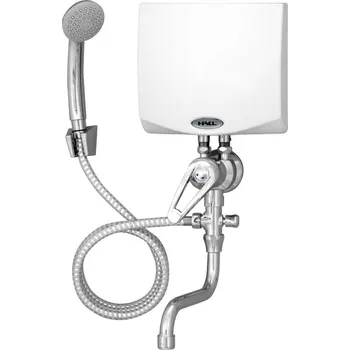Bojler Hakl MK Průtokový ohřívač s nástěnnou vanovou beztlakovou baterií, 9kW, 18/150cm IconicLine , HA26MKSET2209