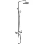 Sapho MINIMAL vanový sloup s pákovou baterií a výtokem, nerez lesk, MI140