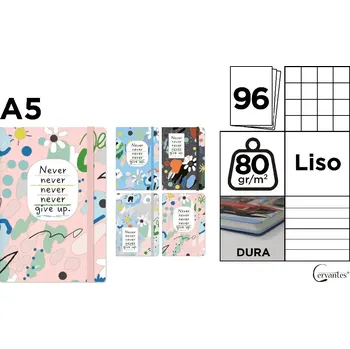 Notes A5 s gumou 96l - Never Give Up