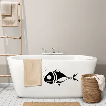 Samolepící dekorace Živá Zeď Samolepka na zeď Okoun Barva: černá, Velikost: 60 x 32 cm