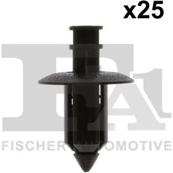 Lišta karosérie Klip, ozdobná / ochranná lišta FA1 79-30016.25