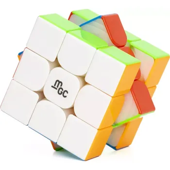 Hlavolam Kostka 3x3x3 YJ MGC V2 M Barevný plast