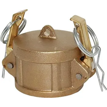 Víčko pro vsuvku KAMLOK typ DC - samice 2 1/2", MS mosaz KOVAZ KAMLOK 250DC.MS