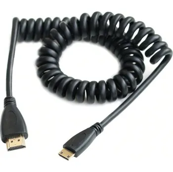 Video kabel Mini HDMI na HDMI flexibilní propojovací kabel M/M