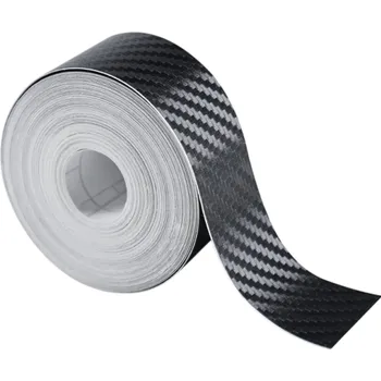 Nano carbon samolepicí páska 3 cm x 10 m Ochranná karbonová fólie na auto Dveře Nárazníky Zrcátka Povrchy Proti poškrábání Voduodolná