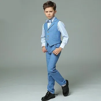 Chlapecká vesta, košile a kalhoty B1408 6