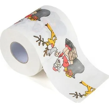 Vánoce Toaletní papír s vánočním motivem 3