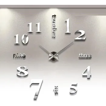 Hodiny Nástěnné samolepící hodiny G1635 5