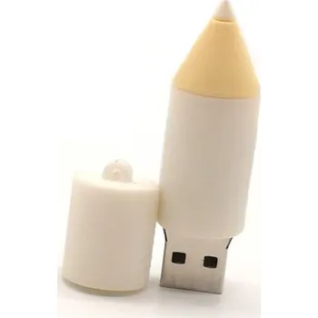 Ukládání dat USB flash disk tužka bílá 16GB