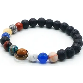 Náramek Korálkový náramek s planetami 18 cm 1