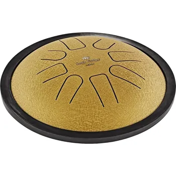 Perkuse Meinl Small Steel 7" C Minor 440Hz Gold Tongue Drum
