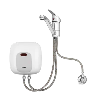 Bojler Hakl PL Průtokový ohřívač se stojánkovou beztlakovou baterií, 5,5kW, 16cm IconicLine , HA33PLSET155