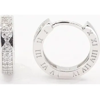 Náušnice Stříbrné náušnice kroužky