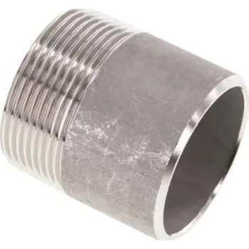 Fitinka Nipl navařovací R2" 120 mm - vnější průměr 60,3 mm, nerez 1.4571