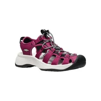 Dámské sandále KEEN ASTORIA WEST SANDAL W beaujolais/star white US 9,5 / EU 40,0 / UK 7 / 26,5 cm; Červená obuv + DÁREK DLE VÝBĚRU!